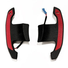 Load image into Gallery viewer, Genuine BMW G80 G82 F90 F92 M Performance Open-Pore Carbon Fibre Steering Wheel Paddle Shifters | OEM Retrofit for M3, M4, M5 & M8 (61319501592)