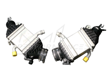 Load image into Gallery viewer, BMW X5 M F85 / X6 M F86 S63 Charge-Air Coolers (Intercoolers) Pair Left & Right - Genuine OEM 2013-2019 - 17517848096 17517848097