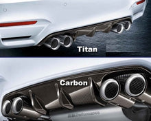 Load image into Gallery viewer, Genuine OEM BMW M2 F87 N55 M Performance Valved Exhaust System - Rear Silencer/Muffler with Bluetooth 4.0 Remote, Stainless Steel, Carbon or Titanium Tips - Fits F87 incl. LCI