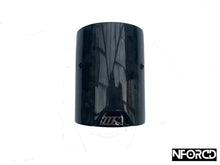 Load image into Gallery viewer, BMW Forged Carbon Fibre Exhaust Tips - Black | M Performance Style Clamp-On Tailpipe Trims with Hidden Clamp | 63-67mm / 67-72mm Inlet | UK Stock | Fits BMW 1 2 3 4 5 Series, M2 M3 M4 M5