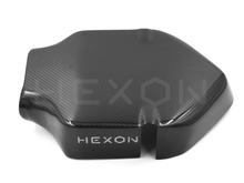 Load image into Gallery viewer, Hexon Pre-Preg Carbon Fibre Chargecooler Cover for BMW S55 - F80 M3, F82/F83 M4, F87 M2 Competition (HXN10001)