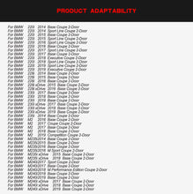 Load image into Gallery viewer, Carbon Fibre Rear Boot/Trunk Lip Spoiler for BMW 2 Series F22 F23 & F87 M2/M2 Competition (2014–2019) – Gloss 3x3 Twill, OEM-Fit, No-Drill Installation