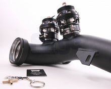 Load image into Gallery viewer, Forge Hard Pipe with Twin Valves and Kit for 335 Twin Turbo N54 Engine