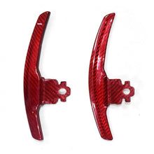 Load image into Gallery viewer, Real Carbon Fibre Shift Paddles for BMW F-Series (F20 F22 F23 F30 F32 F36 F80) & M3 M4 M5 M6 - Extended Direct Replacement Paddle Shifters - OEM Fit Steering Wheel Upgrade