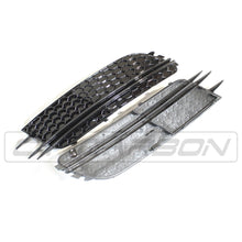 Load image into Gallery viewer, AUDI A6 C7 2012-2015 ALL BLACK HONEYCOMB FOG LIGHT SURROUNDS