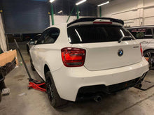 Load image into Gallery viewer, BMW 1 Series F20 F21 M135i Rear Diffuser 2011-2015 Pre LCI, Gloss Black Dual Exit OEM Style Rear Bumper Valance