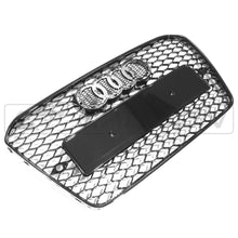 Load image into Gallery viewer, AUDI A5 S5 2013-2016 B8.5 ALL BLACK HONEYCOMB GRILLE V2