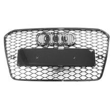 Load image into Gallery viewer, AUDI A5 S5 2013-2016 B8.5 ALL BLACK HONEYCOMB GRILLE V2