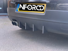 Load image into Gallery viewer, Rear Bumper Diffuser 4 Fin Spoiler For VW Golf MK5 GTI GTD 2010-14