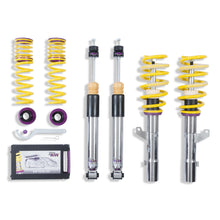 Load image into Gallery viewer, KW Variant 3 (V3) Inox-Line Stainless Steel Coilover Kit for Audi RS3 8V/8V.5 Sportback Quattro | 10–35mm Height Adjustable, Independent Rebound & Compression Damping