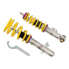 Load image into Gallery viewer, KW Street Comfort Coilover Kit for BMW 5 Series E61 Touring Estate (2004-2010) - Height Adjustable 10-40mm, 16-Click Rebound - Inox-Line - Fits 520i 523i 525i 530i 545i 550i 520d 525d 530d 535d - 18020045