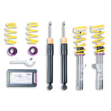 Load image into Gallery viewer, KW 10220026 Variant 1 V1 Coilover Kit for BMW 7 Series E65 E66 E67 (2001-2009) - Inox-Line Stainless Steel, Height Adjustable - Fits 730d 740d 750i 760i