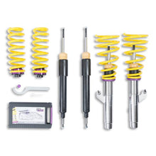 Load image into Gallery viewer, KW Variant 1 V1 inox-line Coilover Kit for BMW 1 Series E81 E82 E87 (116i 118i 120i 125i 128i 130i 135i 116d 118d 120d 123d) - Height Adjustable Stainless Steel - 10220039