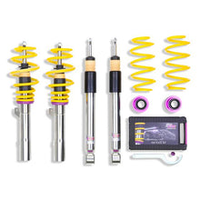 Load image into Gallery viewer, KW Suspension Variant 3 (V3) Coilover Kit for BMW 8 Series G15 - 840d xDrive, 840i xDrive, M850i xDrive - Height Adjustable, Independent Rebound & Compression Damping - Stainless Inox-Line - Part No. 352200CE