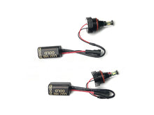 Load image into Gallery viewer, LUX H8 Gold Amber LED Angel Eyes Bulbs for BMW E82 E90 LCI E92 E93 E60 LCI E70 E71 E84 E89 | 135i 335i M3 Z4 X1 X5 X6 | Bright Cree Halo DRL Upgrade