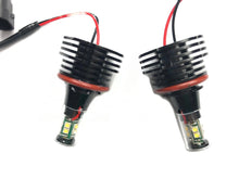 Load image into Gallery viewer, LUX H8 Gold Amber LED Angel Eyes Bulbs for BMW E82 E90 LCI E92 E93 E60 LCI E70 E71 E84 E89 | 135i 335i M3 Z4 X1 X5 X6 | Bright Cree Halo DRL Upgrade