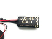 Load image into Gallery viewer, LUX H8 Gold Amber LED Angel Eyes Bulbs for BMW E82 E90 LCI E92 E93 E60 LCI E70 E71 E84 E89 | 135i 335i M3 Z4 X1 X5 X6 | Bright Cree Halo DRL Upgrade