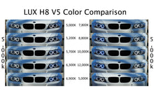 Load image into Gallery viewer, LUX BMW H8 V5 Adjustable White LED Angel Eyes Kit - 5000K-12000K, 2400 Lumens, No Flicker - Fits E90 E92 E93, E60 LCI, E84 X1, E70 X5, E71 X6, E89 Z4, M3