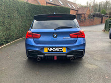 Load image into Gallery viewer, BMW M140i & M135i LCI (F20 F21) F1-Style Rear Centre Rain/Brake Light – Diffuser-Mount, Flashing/Steady, No-Drill – Compatible with Nforcd/KSB Aftermarket Diffusers