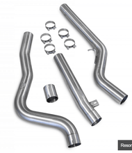 Load image into Gallery viewer, Scorpion Red Power Exhaust Resonator & GPF Delete Centre Section (80mm) - BMW M140i F20/F21 2016-2020 & M240i F22 xDrive - Cat-Back Mid Pipe, Fits OE Back Box