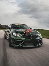 Load image into Gallery viewer, AP Design Dry Carbon Fibre Front Splitter for BMW M2 Competition F87 (2018+) - Automotive Passion OEM-Style Front Lip Spoiler