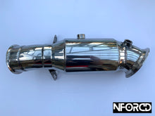 Load image into Gallery viewer, BMW M135i M235i 335i 435i M2 N55 EWG 4.5-Inch Decat Downpipe (Catless) 2013+ | Big-Bore Turbo Downpipe Upgrade, Stage 2 Ready