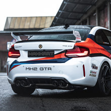 Load image into Gallery viewer, MANHART Adjustable Carbon Fibre GT Rear Wing Spoiler for BMW 2 Series F22 F23 & M2 F87 (2012-2018) - Fits M235i, M240i, M2, M2 Competition, M2 CS