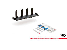 Load image into Gallery viewer, BMW M140i Rear Diffuser V4 - Maxton Design Racing Durability for 1 Series F20 F21 LCI (2015-2019), 10mm ABS, Matte Black/Red Core, fits Maxton M-Power Rear Valance