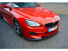 Load image into Gallery viewer, Maxton Design Front Splitter for BMW M6 Gran Coupe F06 (2011-2018) – Front Bumper Lip Spoiler | Gloss Black, Carbon Look or Textured ABS | Part BM-6-06-M-GC-FD1