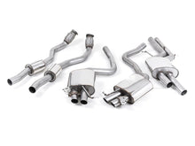 Load image into Gallery viewer, Milltek Sport Cat-Back Valved Exhaust System for Audi RS4 B8 4.2 FSI quattro Avant (2012+) with Resonated Downpipes - Polished or Cerakote Black Tips - 60.3mm - SSXAU337 SSXAU336