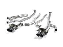 Load image into Gallery viewer, Milltek Sport Performance Cat-Back Exhaust System for BMW M5 (F10) Saloon 2011+ – TwinPower Turbo V8, Valved OEM Control, 3.0in T304 Stainless X-Pipe – Quad 90mm GT90 Tips