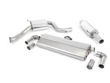 Load image into Gallery viewer, Milltek Sport Cat-Back Exhaust for VW Golf GTI Mk7.5 Performance Pack (PP) (Non-OPF/GPF) - Valved, 3in/76.2mm - Resonated or Non-Res - Tip Options: Burnt Titanium, Cerakote Black, Polished, Carbon - UK Made