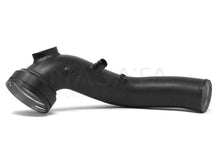 Load image into Gallery viewer, Masata BMW N55 F-Series Aluminium Charge Pipe Upgrade (Chargepipe) - F20 F21 F22 F23 F30 F31 F32 F33 F34 F36 - M135i M235i 335i 435i M2 F87 - 70mm Black, Meth Bung - MST0005