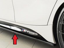 Load image into Gallery viewer, Rieger BMW 1 Series F20 Side Skirts Gloss Black (2011-2019) - ABS Side Skirt Extensions for 5-Door Hatch, M Sport/M-Tech - Fits M135i & M140i LCI