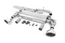 Load image into Gallery viewer, Milltek Sport Valved Cat-Back Exhaust for Audi RS3 8V Saloon/Sedan (2015–Present) - Resonated or Non-Res, OPF/GPF Compatible, EC-Approved Options, 3.0in - Cerakote Black, Polished, Burnt Titanium or Titanium Oval Tips