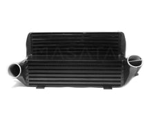 Load image into Gallery viewer, Masata BMW N54/N55 7.5" Race Front Mount Intercooler (FMIC) – E82/E88 135i, E90/E91/E92/E93 335i/335xi | E Series Performance Upgrade | Black/Silver (MST0024/MST0250)