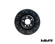 Load image into Gallery viewer, MMR Performance Rear Brake Discs/Rotors 345mm x 24mm – BMW 1/2/3/4 Series F20 F21 F22 F23 F30 F31 F32 F33 (F2x/F3x) M Sport Blue Calipers – Grooved High-Carbon Two-P