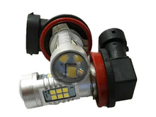 Load image into Gallery viewer, Owl BMW LED Fog Light Replacement Bulbs (Pair) - Ice White Upgrade - Error-Free Options - HB4 9006/H8/H11 - Fits E46 E39 E60 E61 E9X & X Series