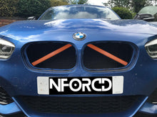 Load image into Gallery viewer, BMW F-Series V Bar Vinyl Covers - Front Kidney Grille V-Bar Sticker Overlays (F20 F21 F22 F23 F44 F45 F46 F30 F31 F32 F33 F34 F10 F11 F01 F02 F07) | Color Accent Decal Kit, Multiple Colors