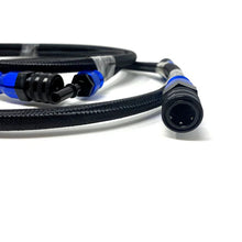 Load image into Gallery viewer, Precision Raceworks BMW E82 E88 E90 E91 E92 E93 E84 X1 -6AN AN6 HPFP Fuel Feed Line Upgrade, E85-Safe PTFE Hose, Flex Fuel Sensor Ready - Fits 128i 135i 1M 323i 328i 330i 335i 335is N54/N52
