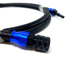 Load image into Gallery viewer, Precision Raceworks BMW E82 E88 E90 E91 E92 E93 E84 X1 -6AN AN6 HPFP Fuel Feed Line Upgrade, E85-Safe PTFE Hose, Flex Fuel Sensor Ready - Fits 128i 135i 1M 323i 328i 330i 335i 335is N54/N52