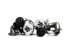 Load image into Gallery viewer, Pure Turbos PURE600 Stage 2 Cast Twin Turbos for BMW N54 335i LHD (E90 E91 E92 E93) - High-Flow Manifolds, Billet Wheels - 450-600 HP N54 Turbo Upgrade - UK