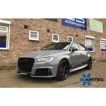 Load image into Gallery viewer, AIRTEC Intercooler Upgrade for Audi RS3 8V – Front Mount 100mm Core FMIC Kit, Pro-Series Black, Direct Fit, No Cutting
