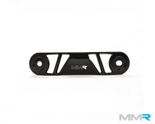 Load image into Gallery viewer, MMR Rear Underbody Chassis Brace (Tunnel Brace) for MINI F56/F55/F54 (2013+) – Billet T-6061 Aluminium, Gloss Black Anodised – Bolt-On Handling Upgrade, Improves Exhaust Clearance – Cooper, Cooper S, Cooper SD, JCW