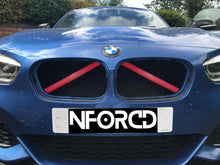 Load image into Gallery viewer, BMW F-Series V Bar Vinyl Covers - Front Kidney Grille V-Bar Sticker Overlays (F20 F21 F22 F23 F44 F45 F46 F30 F31 F32 F33 F34 F10 F11 F01 F02 F07) | Color Accent Decal Kit, Multiple Colors