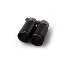 Load image into Gallery viewer, Remus 84mm Exhaust Tailpipe Tip Set (4pc) for BMW 2/3/4 Series – F44 M235i xDrive, G20/G21 M340i, G22 M440i xDrive – Adjustable Clamp-On – Stainless, Carbon, Black Chrome