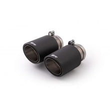 Load image into Gallery viewer, Remus 84mm Exhaust Tailpipe Tip Set (4pc) for BMW 2/3/4 Series – F44 M235i xDrive, G20/G21 M340i, G22 M440i xDrive – Adjustable Clamp-On – Stainless, Carbon, Black Chrome
