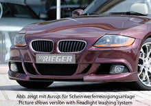 Load image into Gallery viewer, Genuine Rieger BMW Z4 E85 Roadster Front Bumper (2003-2005 Pre-Facelift) – German-Made ABS, Fog Light Recess – Part 00050500