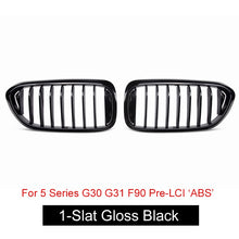 Load image into Gallery viewer, Replacement Front Kidney Grilles for BMW 5 Series G30 G31 & F90 M5 Pre-LCI 2017–2019 | OEM Style Upgrade | Single/Double Slat, Gloss/Matte/Carbon Look