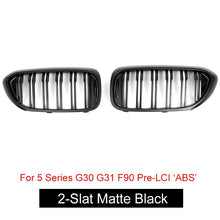 Load image into Gallery viewer, Replacement Front Kidney Grilles for BMW 5 Series G30 G31 & F90 M5 Pre-LCI 2017–2019 | OEM Style Upgrade | Single/Double Slat, Gloss/Matte/Carbon Look
